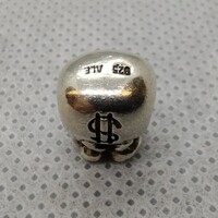 Pandora Charm Flower w/$ sign