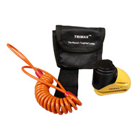 Trimax Bike Lock with Keys, Cable, and Pouch