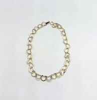 18k Y/G Heart Design bracelet 
