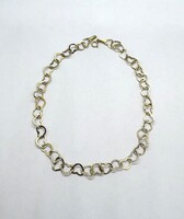 18k Y/G Heart Design bracelet 