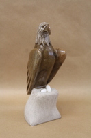 Howard Moose Eagle Sculpture