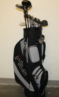 Golf Club Set - 15 Pieces - in Fila Golf Bag (RH)