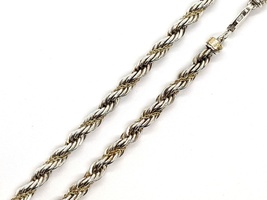 Custom Made Gold + Silver (14k - 925) Chain - Brand New!