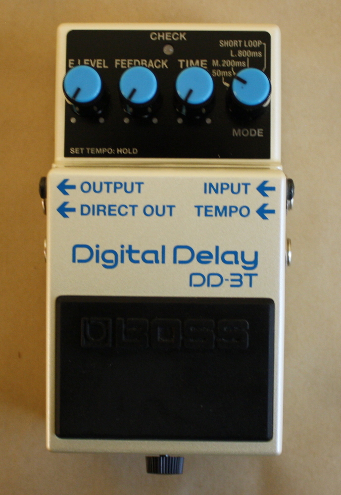 Boss DD-3T Digital Delay Tap Tempo Pedal | Common Exchange Whalley Ltd.