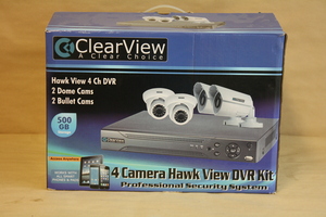 Hawk View 4-Ch DVR Kit (Incomplete)