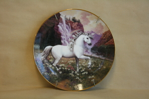 Ruth Sanderson Unicorn - Rainbow Falls -  Collector's Plate