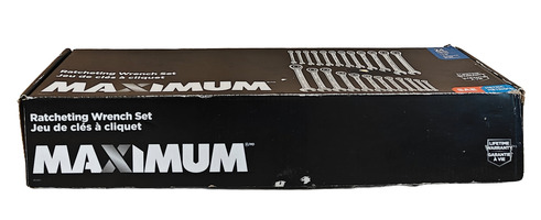 Maximum Ratcheting Wrench Set 
