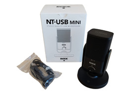 Rode nt-usb Mini Microphone in original box, with cable