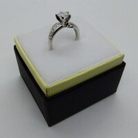 Brand New 925 Silver Ring with Gems