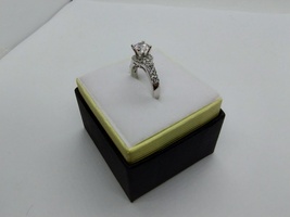 Brand New 925 Silver Ring with Gems
