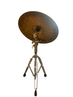 Zildjian 16" Cymbal with Yamaha Stand – Fair Condition, Fully Functional