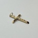 10K Cross Pendant 