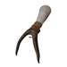 First Nations Rattle 7" Elk Horn