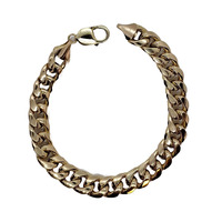 10k, 9.5 inch Men's Bracelet