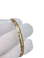  14 kt yellow gold bangle bracelet