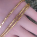  10Kt Yellow Gold Wheat Style Chain 22 inches