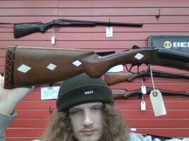 12ga SIDE BY SIDE SHOTGUN UNKNOWN MAKE&MODEL #70824