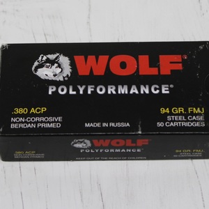 Wolf .380 ACP 94 GR