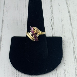 10kt Ruby and Diamond Ring