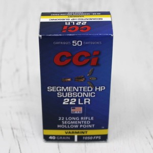 CCI 22 LR Hollow Point
