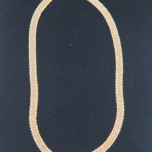 Woven Tri Color Necklace
