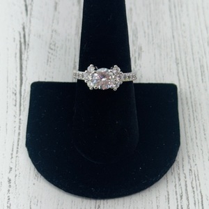 Sterling Silver Cubic Zirconia Ring