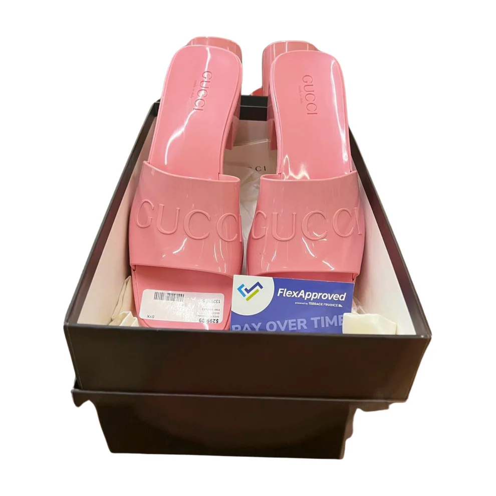 Gucci Pink Sandals 