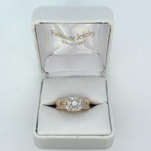  10kt Yellow Gold Gents Ring