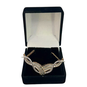  10kt Yellow Gold Chain and Diamond Charm 