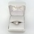  10kt White Gold Ring Mix Diamonds