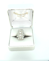 10Kt White Gold Ring 