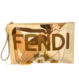  Fendi Bikini Girls Flat Pouch Large