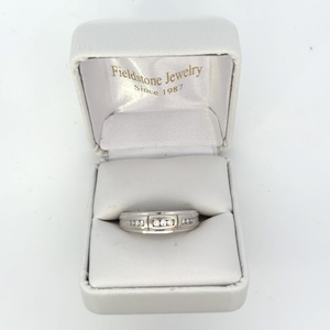 10kt White Gold Natural Round Diamonds 