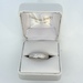  14kt White Gold Diamond Gents Ring