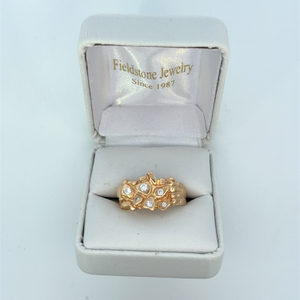  14kt Yellow Gold Gents Ring