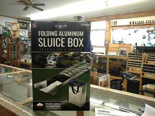 Folding Aluminum Sluice Box - Extended 50"/Folded 15"