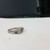 Black Hills Silver Ring with Gold/Yellow Stone, Size 7.75