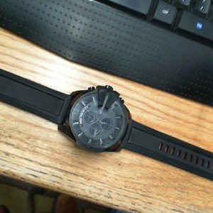 Diesel Mega Chief Stainless Steel Men's Watch with Analog or Digital Movement 