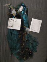 Madoline Jigsaw Porcelain Doll Musical Animatronic by Maharaja/Manish N. Doshi