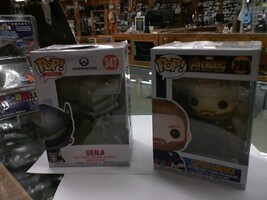 Funko POP! Overwatch Genji or Avengers Captain America - NIB