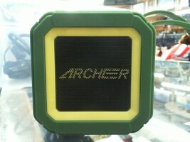 Archer green portable speaker