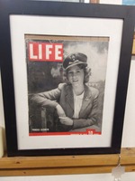 Life Magazine 1943 Princess Elizabeth Framed 