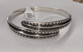 David-Andersen Sterling Silver Wraparound Bracelet
