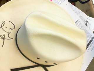 Straw Cowboy Hat Signed By Craig Morgan