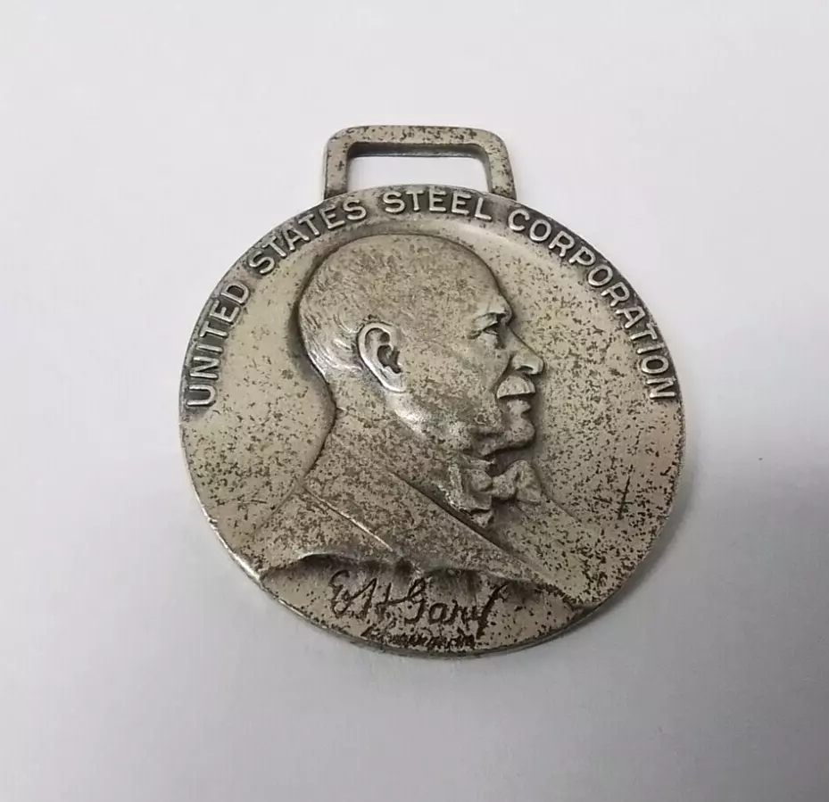 United States Steel Corporation Sterling Silver 30 Years of Service D.J Sobey