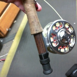 FENWICK F90 5-2 FLY ROD; With Pfleuger Trion Reel 