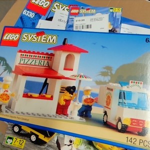 1994 LEGO Town: Pizza To Go (6350) - UNOPENED BOX