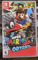 Super Mario Odyssey Nintendo Switch Game in Case