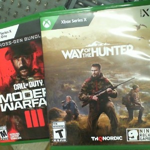 WAY OF THE HUNTER $12.99 OR COD MODERN WARFARE 3 - $45 GAMES XBOX 1 SERIES X 