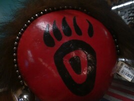 red tambourine